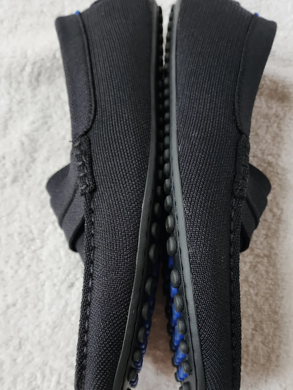 Rothy's Men Driving Loafers Black Slip-On Size 10 Preowned